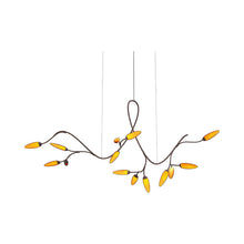 Load image into Gallery viewer, Vines™ LED Pendant Light in Coffee Bronze (14-Light).
