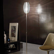 Load image into Gallery viewer, Damasco Floor Lamp in living room.
