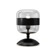 Load image into Gallery viewer, Futura Table Lamp in Crystal Black (Small).
