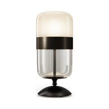 Load image into Gallery viewer, Futura Table Lamp in Amber Brass (Large).
