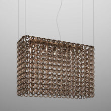 Load image into Gallery viewer, Giogali Rectangular Pendant Light in Detail.
