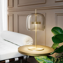 Load image into Gallery viewer, Jube LED Table Lamp in living room.
