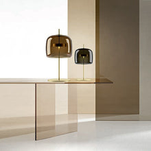 Load image into Gallery viewer, Jube LED Table Lamp in living room.
