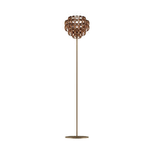 Load image into Gallery viewer, Minigiogali Floor Lamp in Crystal Copper/Matt Bronze.
