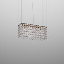 Load image into Gallery viewer, Minigiogali Rectangular Pendant Light in Detail.
