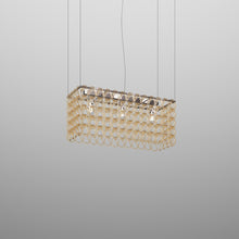 Load image into Gallery viewer, Minigiogali Rectangular Pendant Light in Detail.

