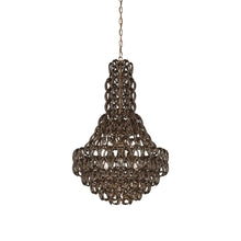 Load image into Gallery viewer, Minigiogali SP CLA Chandelier in Crystal Bronze/Matt Bronze.
