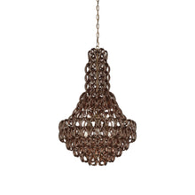 Load image into Gallery viewer, Minigiogali SP CLA Chandelier in Crystal Copper/Matt Bronze.
