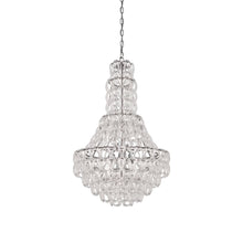 Load image into Gallery viewer, Minigiogali SP CLA Chandelier in Crystal Transparent/Glossy Chrome.
