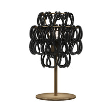 Load image into Gallery viewer, Minigiogali Table Lamp in Black/Matt Bronze.
