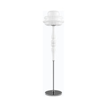 Load image into Gallery viewer, Novecento Floor Lamp in White Striped Glossy.
