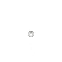 Load image into Gallery viewer, Oto Pendant Light in Crystal Striped (Small).
