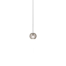 Load image into Gallery viewer, Oto Pendant Light in Smoky Striped (Small).
