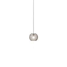 Load image into Gallery viewer, Oto Pendant Light in Smoky Striped (Medium).
