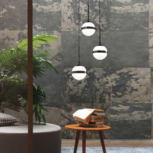 Load image into Gallery viewer, Peggy Pendant Light in living room.

