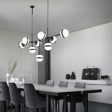 Load image into Gallery viewer, Peggy Pendant Light in dining room.
