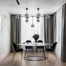 Load image into Gallery viewer, Peggy Pendant Light in dining room.
