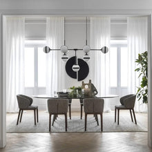 Load image into Gallery viewer, Peggy Pendant Light in dining room.
