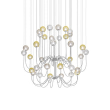 Load image into Gallery viewer, Puppet Chandelier in Multicolor 1/Glossy Chrome (36-Light).
