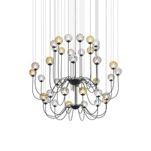 Load image into Gallery viewer, Puppet Chandelier in Multicolor 1/Matt Black (36-Light).
