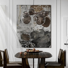 Load image into Gallery viewer, Puppet Ring Pendant Light in dining room.
