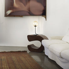 Load image into Gallery viewer, Puppet Table Lamp in living room.
