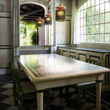 Load image into Gallery viewer, Tread Pendant Light in dining room.
