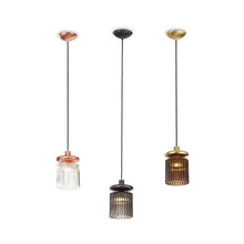 Load image into Gallery viewer, Tread Pendant Light in Detail.
