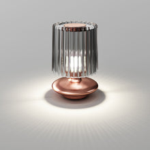 Load image into Gallery viewer, Tread Table Lamp in Detail.
