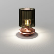 Load image into Gallery viewer, Tread Table Lamp in Detail.
