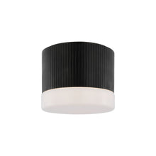 Load image into Gallery viewer, Ace LED Flush Mount Ceiling Light in Bronze (Small).
