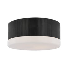 Load image into Gallery viewer, Ace LED Flush Mount Ceiling Light in Bronze (Large).
