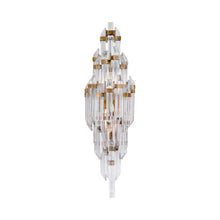 Load image into Gallery viewer, Adele Wall Light in Hand-Rubbed Antique Brass (24-Inch).
