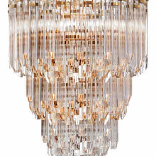 Load image into Gallery viewer, Adele Waterfall Chandelier in Detail.
