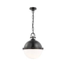 Load image into Gallery viewer, Adrian Globe LED Pendant Light in Bronze (X-Large).
