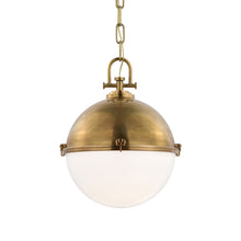 Load image into Gallery viewer, Adrian Globe LED Pendant Light in Detail.
