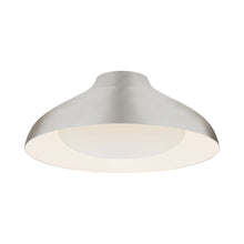 Load image into Gallery viewer, Agnes LED Flush Mount Ceiling Light in Burnished Silver Leaf (Large).
