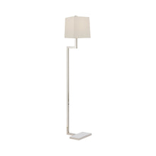 Load image into Gallery viewer, Alander Floor Lamp in Polished Nickel.

