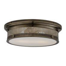 Load image into Gallery viewer, Alderly Flush Mount Ceiling Light in Bronze (Large).
