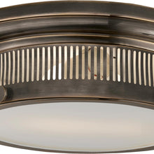 Load image into Gallery viewer, Alderly Flush Mount Ceiling Light in Detail.
