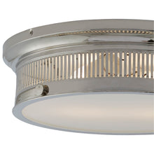 Load image into Gallery viewer, Alderly Flush Mount Ceiling Light in Detail.

