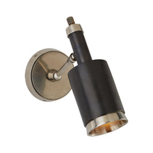 Load image into Gallery viewer, Anders Adjustable Wall Light in Antique Nickel/Bronze.
