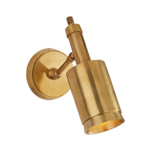 Load image into Gallery viewer, Anders Adjustable Wall Light in Hand-Rubbed Antique Brass.
