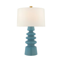 Load image into Gallery viewer, Andreas Table Lamp in Blue Jade.
