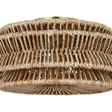 Load image into Gallery viewer, Antigua LED Semi Flush Ceiling Light in Detail.
