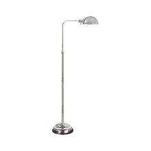 Load image into Gallery viewer, Apothecary Floor Lamp in Polished Nickel.

