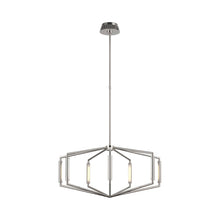 Load image into Gallery viewer, Appareil LED Chandelier in Polished Nickel (Small).
