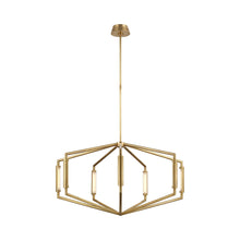 Load image into Gallery viewer, Appareil LED Chandelier in Antique-Burnished Brass (Medium).
