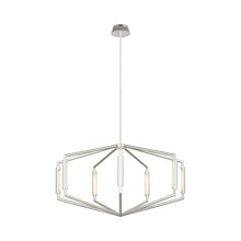 Load image into Gallery viewer, Appareil LED Chandelier in Polished Nickel (Medium).
