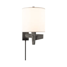 Load image into Gallery viewer, Architect&#39;s Swing Arm Wall Light in Bronze.

